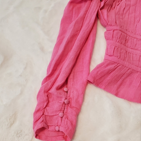 Free People Chloe Top in Aurora size L - Picture 13 of 16